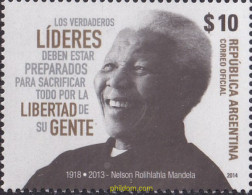 333645 MNH ARGENTINA 2014 NELSON MANDELA - Nuovi