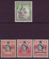 Amérique - Jamaïque -  Queen Elisabeth II - 4 Timbres Différents - 7400 - Jamaique (1962-...)