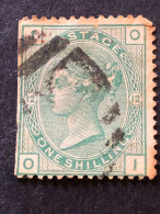 GREAT BRITAIN  SG 150  1s Green, Plate 12   CV £160 - Used Stamps