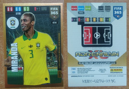 AC - 414 MIRANDA  BRASIL  GOLD COPA AMERICA BRASIL 2019 WINNER  PANINI FIFA 365 2020 ADRENALYN TRADING CARD - Trading-Karten