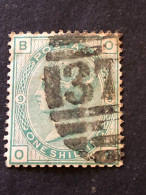 GREAT BRITAIN  SG 150  1s Green, Plate 9   CV £175 - Used Stamps
