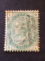 GREAT BRITAIN  SG 150  1s Green, Plate 12   CV £175 - Used Stamps