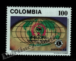 Colombie Colombia 1993 Yvert 998, Amblyopia World Campaign - MNH - Kolumbien