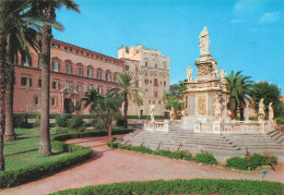 ITALIE - Palermo - Palais Des Normands - Vue Générale - Statues - Carte Postale Ancienne - Palermo