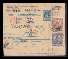 GYŐR 1922. Nice Inflation Parcel Card - Lettres & Documents