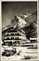 CPA Mittenwald In Oberbayern, Alpen-Hotel Erdt, Winter - Andere & Zonder Classificatie