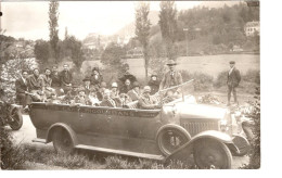 Carte Photo Bus En 1928 Région De Bétharram - Autres & Non Classés