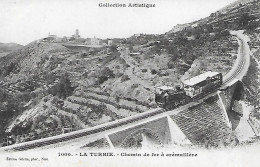 LA TURBIE ( 06 ) - Chemin De Fer à Crémaillère - La Turbie