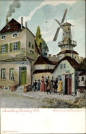 Artiste CPA Düsseldorf, Kunst Und Gartenbau Ausstellung 1904, Restaurant, Windmühle - Autres & Non Classés