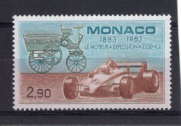 Le Moteur A Explosion A Essence (1883-1983)  - Monaco Timbre Neuf/Mint/MNH - Automobile