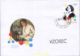 692730 MNH ESLOVENIA 2022 CIENTÍFICAS ESLOVENAS - DRA. ANA MAYER KANSKY - Slovenia