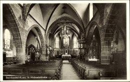 CPA Bernkastel Kues An Der Mosel, St. Michaels-Kirche, Inneres, Altar - Autres & Non Classés