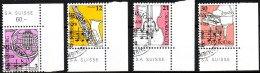 LUXEMBOURG, LUXEMBURG,  2000, YV 1449 - 1452,  MI 1499 - 1502 ,MUSIKINSTRUMENTE,   GESTEMPELT, OBLITERE - Used Stamps