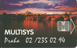 Czech Republic: Spt Telecom - 1993 Multisys Praha - Tchéquie