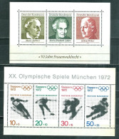 Allemagne BF 4** & 5** Y&T JO Sapporo Et 50 Ans Vote Des Femmes Neufs Sans Charnière Très Beau - 1959-1980