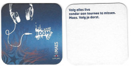 214a Brij. Maes Waarloos Boom Town  Rv Volg Alles Live...... - Bierdeckel