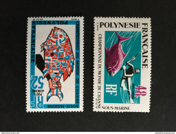 Polynésie 1969 PA 29 & 30- Neuf Avec Charnière MH * - Cote 107E - Unused Stamps