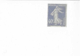 237 G Papier Carton - Unused Stamps