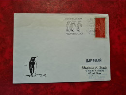 Lettre ALLEMAGNE 1982 MUNSTER KOMM MIT ZUM ALLWETTERZOO PINGOUIN - Altri & Non Classificati