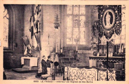 56 - Morbihan -  LE FAOUET - Interieur De L église Ste Barbe - Paroissiens En Priere - Le Faouet