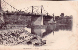 49 - Maine Et Loire -  CHALONNES Sur LOIRE -  Le Pont Suspendu - Chalonnes Sur Loire