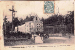 49 - Maine Et Loire - CHAUDRON En MAUGES - Chateau Du Plessis Villoutreys - La Porterie Du Frene - Otros & Sin Clasificación