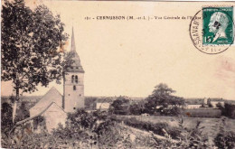 49 - Maine Et Loire -  CERNUSSON - Vue Generale De L église - Sonstige & Ohne Zuordnung