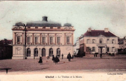 49 - Maine Et Loire -  CHOLET -  Le Theatre Et La Mairie - Cholet
