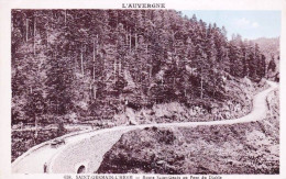 63 - Puy De Dome -  SAINT GERMAIN L HERM - Route Saint Genes Au Pont Du Diable - Otros & Sin Clasificación