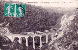 66 - Pyrenees Orientales -  Ligne Electrique De La Cerdagne - Viaduc De La Cabanasse - Sonstige & Ohne Zuordnung