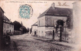 95 - Val D Oise - SURVILLIERS - La Grande Rue Et La Poste - Survilliers