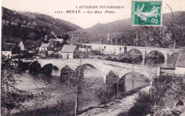 63 - Puy De Dome -  MENAT - Les Deux Ponts - Autres & Non Classés