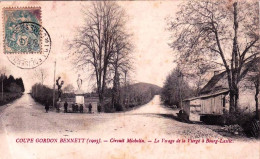 63 -  COUPE GORDON BENNETT  - 1905 - Circuit Michelin -  Le Virage De La Vierge A Bourg Lastic - Sports Automobile - Autres & Non Classés