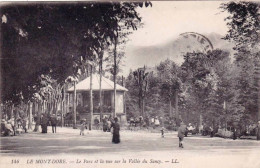 63 - Puy De Dome -  LE MONT DORE -  Le Parc Et La Vue Sur La Vallée Du Sancy - Le Mont Dore