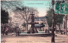 63 - Puy De Dome  -  CLERMONT FERRAND - Fontaine De La Place Dellile - Clermont Ferrand