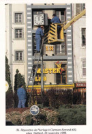 63 - Puy De Dome - CLERMONT FERRAND - Reparation De L Horloge Place Gaillard - 15 Novembre 1988 - Tirage 500 Ex - Clermont Ferrand