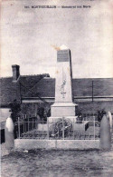 58  - Nievre -  MONTREUILLON - Le Monument Aux Morts - Other & Unclassified