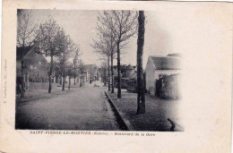 58 - Nievre -  SAINT PIERRE Le MOUTIER - Boulevard De La Gare - Saint Pierre Le Moutier