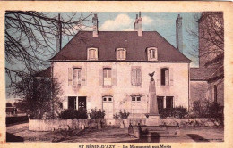 58 - Nievre -  SAINT BENIN D AZY -   Le Monument Aux Morts - Sonstige & Ohne Zuordnung