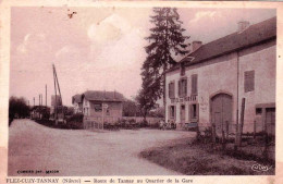 58 - Nievre - FLEZ - CUZY - TANNAY - Route De Tannay Au Quartier De La Gare - Hotel Du Morvan - Tannay