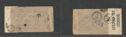 RUSSIA. 1917 (March) Official Military Depart Censor Reverse Cachet Multifkd Envelope, NY Taxed On Usage To US Philippin - Autres & Non Classés