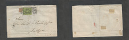 MEXICO. C. 1861. Tamaulipas - Jalapa. E Fkd 1 Real Green 1861, Tampico Name + 8rs Guadinseat, Tied Box Nov 22 Town D.s.  - Mexiko