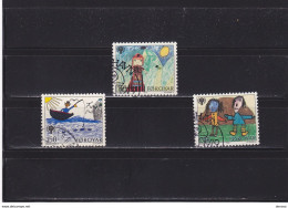 FEROE 1979 Année Internationale De L'enfant, Dessins D'enfants Yvert 39-41, Michel 45-47 Oblitérés, VFU - Faroe Islands