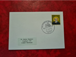 Lettre ALLEMAGNE 1982 CARTE WALDFISCHBACH BURGALEN 800 JAHRE - Other & Unclassified