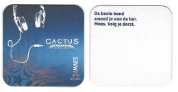 218a Brij. Maes Waarloos Cactus Fest.   Rv De Beste Band..... - Bierviltjes