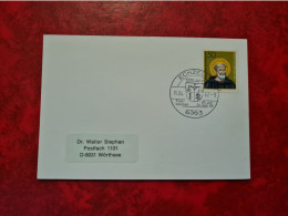 Lettre ALLEMAGNE 1982 CARTE ECHZELL FEST WOCHEN 120 JAHR - Autres & Non Classés