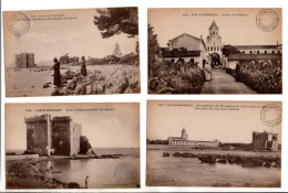 06 - Ile St Honorat  - Chateau - Monastere - Ect - 5 Cartes Postales Ancienne - Other & Unclassified