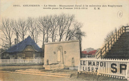 E49 Colombes Le Stade Monument élevé A La Mémoire Des Rugbymen - Colombes