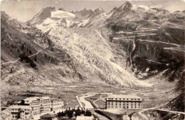 Gletsch - Seiler's Hotel Rhonegletscher * 9. 6. 1947 - Obergoms