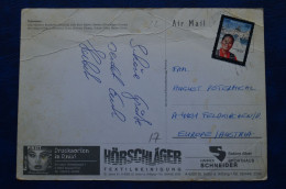 1994 Baruntse Expedition Signed Creased Card 15x21 Cm Mountaineering Himalaya Escalade Alpinism - Sportivo